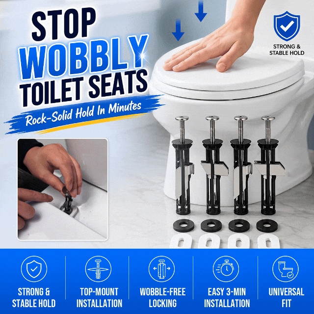 Universal Toilet Seat Bolt Kit 4 PCS