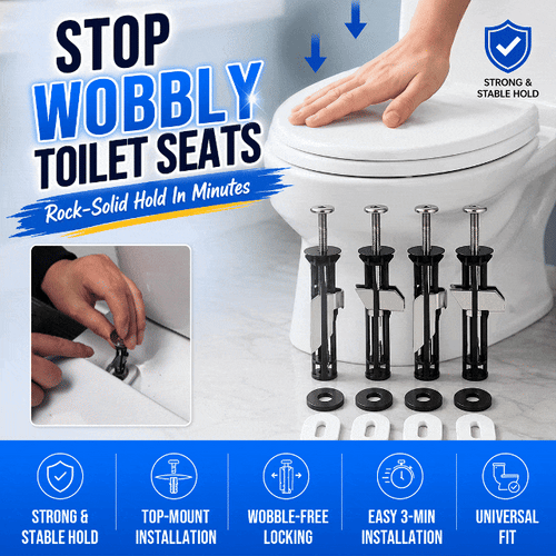 Universal Toilet Seat Bolt Kit 4 PCS