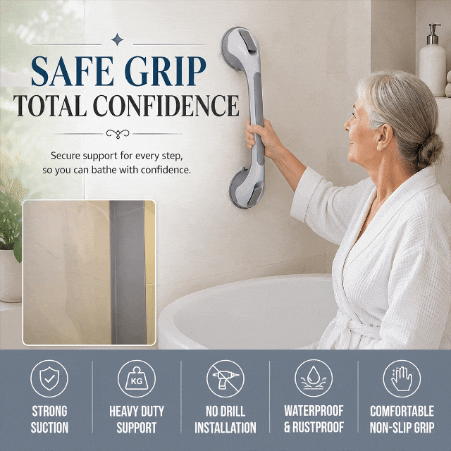 Bathroom Safety Grab Bar for Bathtub and Shower