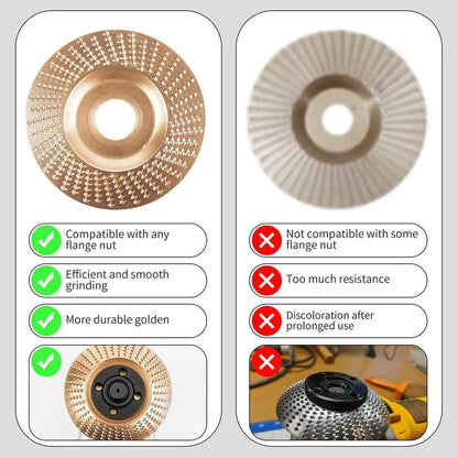 Heavy-Duty Wood Carving Disc Set (3PCS)