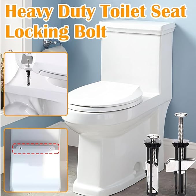 Universal Toilet Seat Bolt Kit 4 PCS