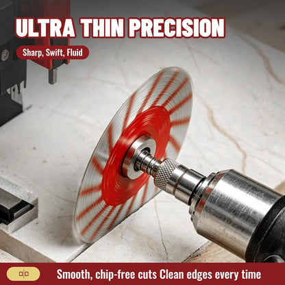 1.57" Diamond Saw Blade Set | 1* Mandrel + 4* 40mm Blades + 4* Screws