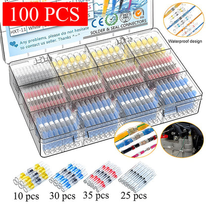 Solder Seal Wire Connectors（200 Pcs）