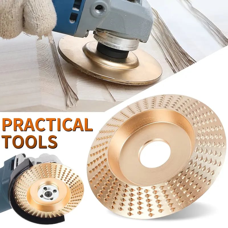 Heavy-Duty Wood Carving Disc Set (3PCS)