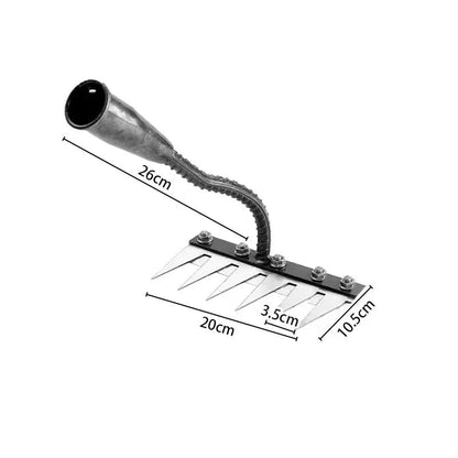 Upgraded Iron Weeding Rake