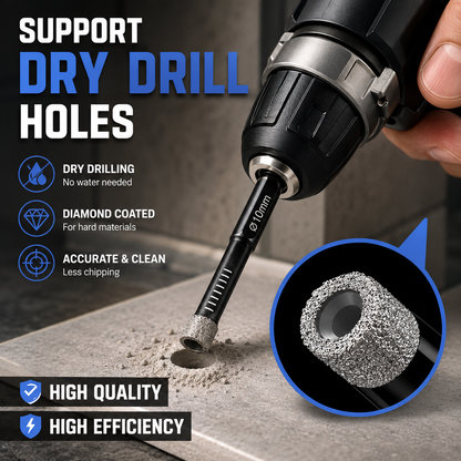 Diamond Tile Drill Bits – 6 Piece Set