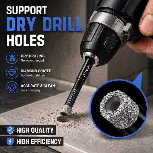 Diamond Tile Drill Bits – 6 Piece Set