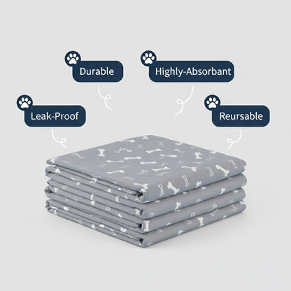 Large Washable Dog Pee Pad for Indoor Training and Floor Protection