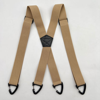 Men's X-Back Suspenders with Hook Clips