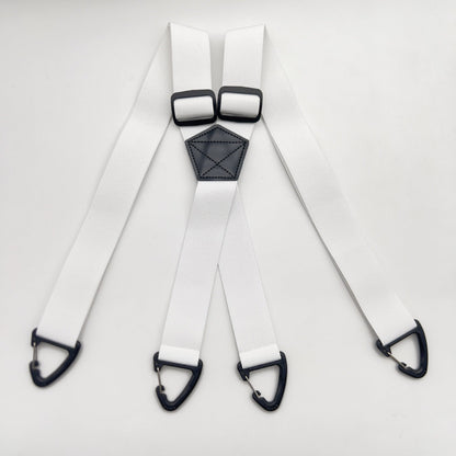 Men's X-Back Suspenders with Hook Clips