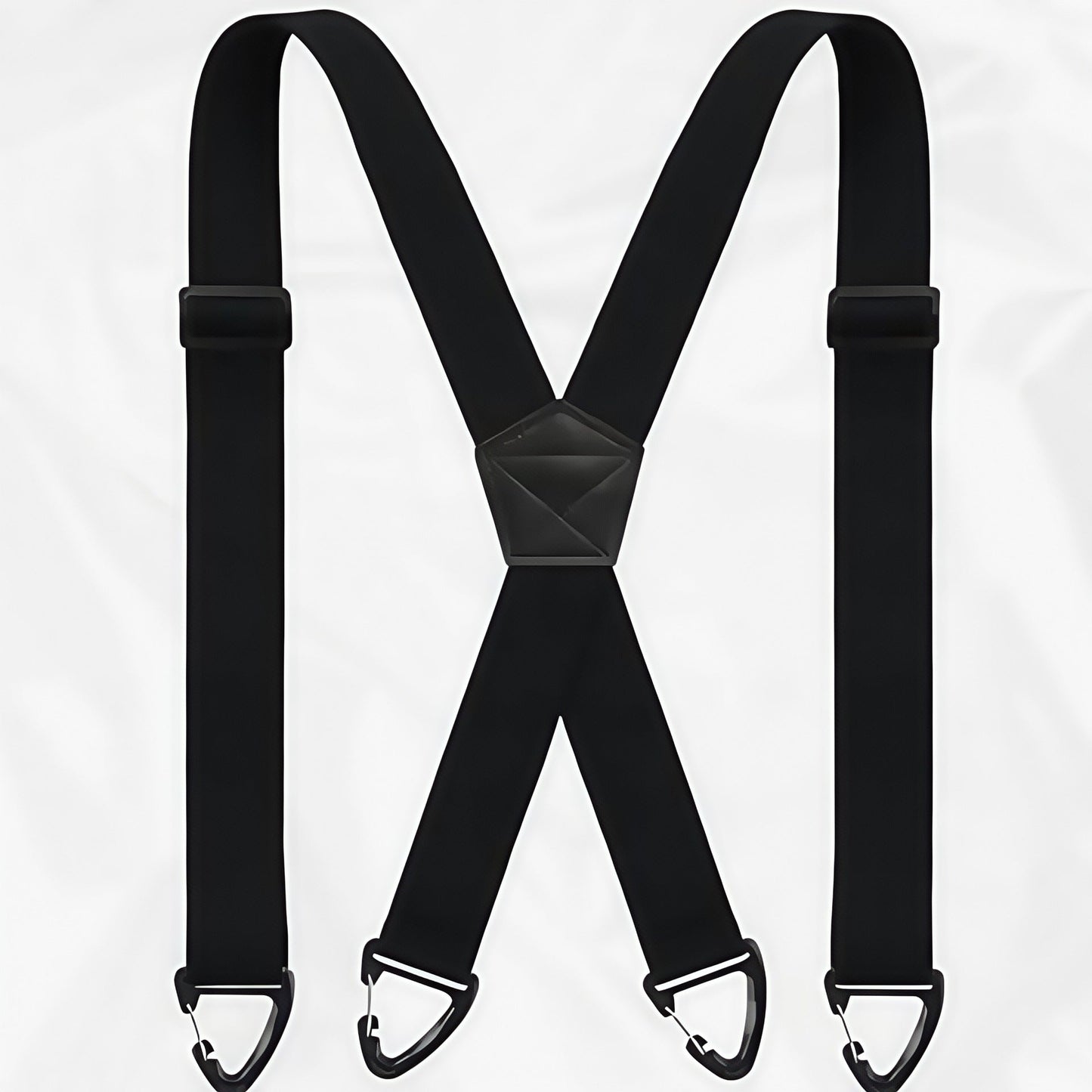 Men's X-Back Suspenders with Hook Clips