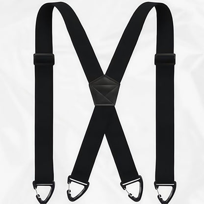Men's X-Back Suspenders with Hook Clips