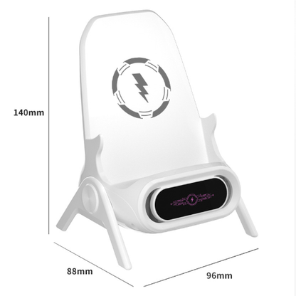 🔥2026 Mini Chair Wireless Fast Charger Multifunctional Phone Holder — Adapts to All Phones