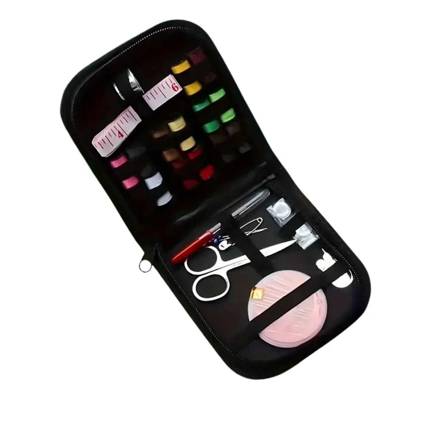 Portable Mini Travel Sewing Kit Black