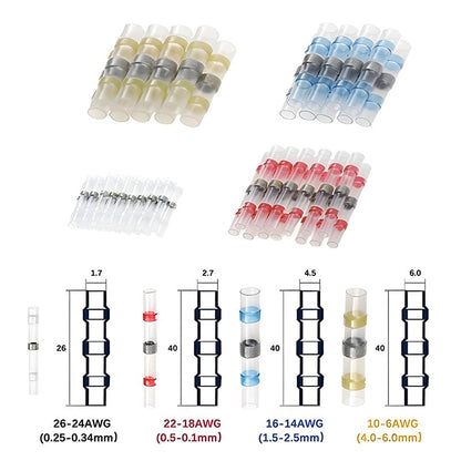 Solder Seal Wire Connectors（200 Pcs）