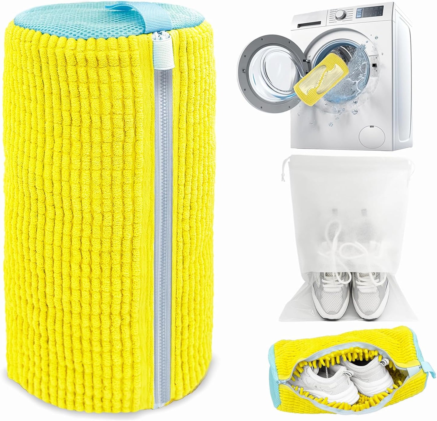 Microfiber Shoe Washing Machine Bag – 2 Pack - image 1