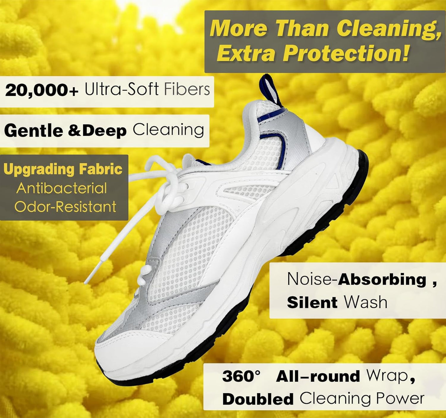 Microfiber Shoe Washing Machine Bag – 2 Pack - image 2