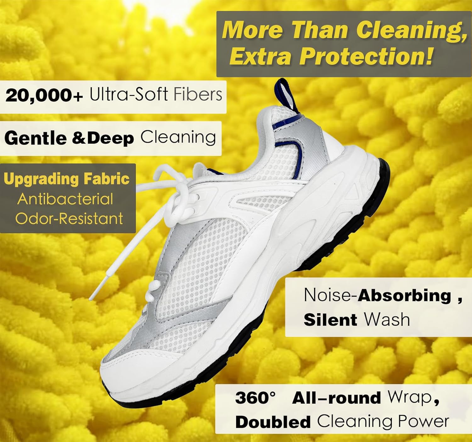 Microfiber Shoe Washing Machine Bag – 2 Pack - image 2